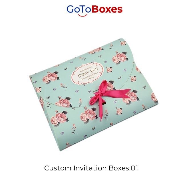Custom Invitation Boxes
